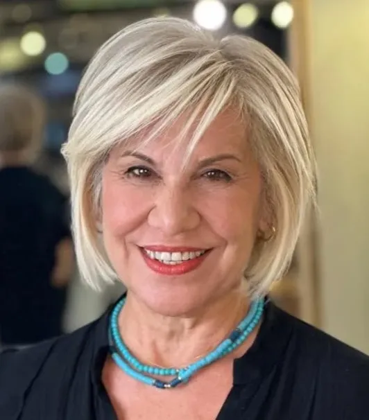 Svijetli paž sa šiškom za osvježavajući, mladolik izgled.