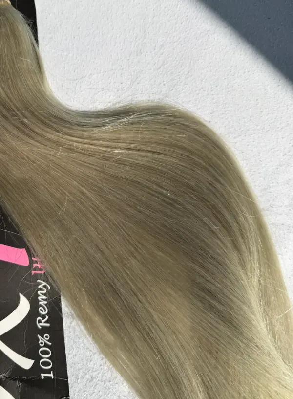 Jednodijelni volumizer 50 cm / 60 g – nijansa 60 Silver